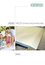 Food - Bakery - HACCP Conveyor and process belts - 1