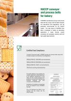 Food - Bakery - HACCP Conveyor and process belts - 2