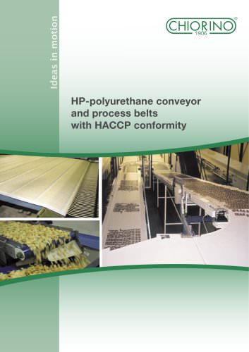 Food - HACCP Conveyor and Process belts HP Series