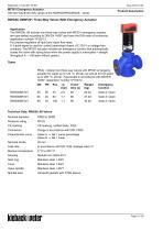 MF201 Emergency Actuator - 14