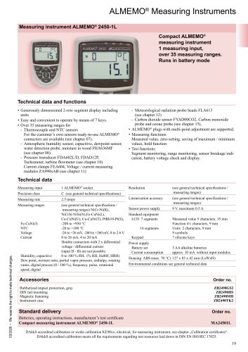 ALMEMO® 2450-L