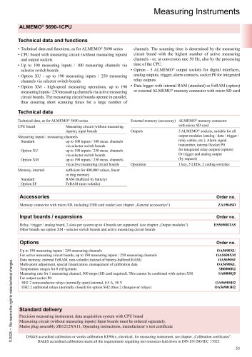 ALMEMO® 5690 CPU-english