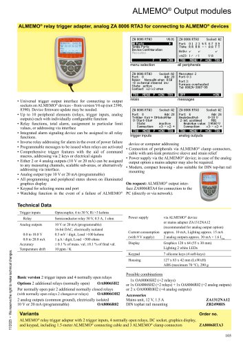 ALMEMO® 8006-RTA3