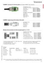 Connectors for thermocouples -1