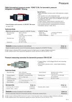 Digital atmospheric pressure sensor FDAD 12 SA, for barometric pressure Integrated in ALMEMO® D6 plug - 1