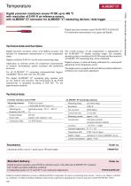 Digital precision resistance sensor Pt100-1