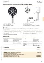 Digital vane anemometers FVAD 15-Hx -3