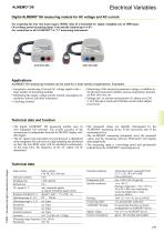 Fast digital measuring module for AC voltage, AC current, AC power-1