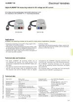 Fast digital measuring module for DC voltage, DC current, DC power-1