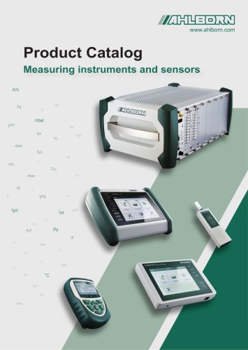 Measuring instruments and sensors