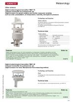Meteorological transducer-3