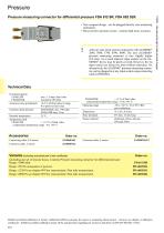 Pressure measuring connector-2