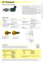 Pressure sensors FDA602L-1