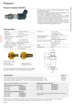 Pressure sensors FDA602L - 1