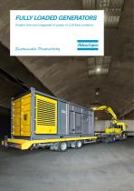 FULLY LOADED GENERATORS Greater than one megawatt of power in a 20-foot container - 1