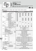 FCM Series Specifications・How to order・Dimensions - 1