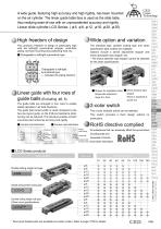 Linear slide cylinder LCG - 2