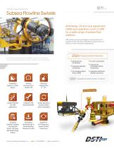 Subsea Flowline & Jumper Systems Brochure - 1