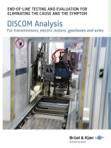 DISCOM Analysis For transmissions, electric motors, gearboxes and axles - 1