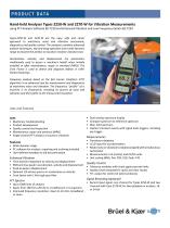 Hand‐held Analyzer Types 2250‐W and 2270‐W for Vibration Measurements - 1