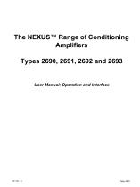 The NEXUS Range of Conditioning Amplifiers Types 2690, 2691, 2692 and 2693-3