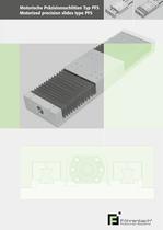 Motorized precision slides with carriage bearings - 1