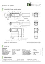 Press axis FMP 32-25-1 - 2