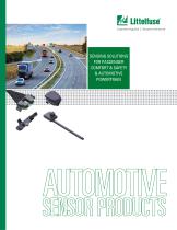 Automotive Sensor Products Brochure - 1