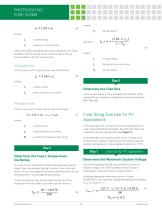 How to Calculate Fuse Sizes for Photovoltaic Installations - 8