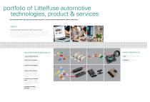 Littelfuse Automotive Transportation and Commercial Vehicle Products Catalog - 3