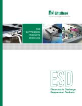 Littelfuse Electrostatic Discharge Suppression Products Catalog - 1