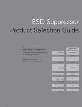 Littelfuse Electrostatic Discharge Suppression Products Catalog - 8