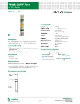 Littelfuse Fuse Solar SPXV Datasheet-1