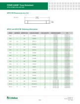 Littelfuse Fuse Solar SPXV Datasheet - 2