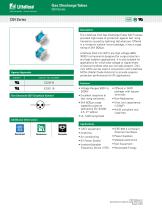 Littelfuse Gas Discharge Tube Product Catalog - 10