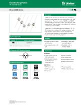 Littelfuse Gas Discharge Tube Product Catalog - 13