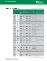 Littelfuse Gas Discharge Tube Product Catalog - 3