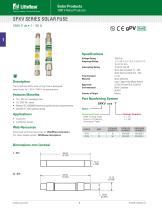 Littelfuse Solar Products Catalog - 4