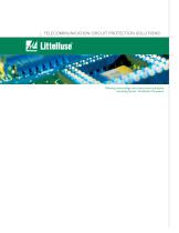 Littelfuse Telecommunications Circuit Protection Solutions Catalog - 11