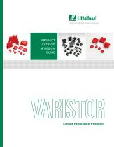 Littelfuse Varistors Circuit Protection Products Catalog - 1