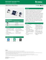 Polyfuse PPTC Catalog - 9