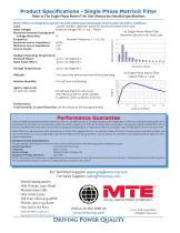 Single Phase Matrix ® Filters-2