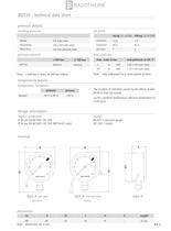 BDT34 - pressure gauge with built in microswitch - 2