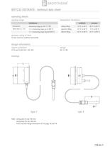 BDTG32 - contact stainless steel gasfilled capillary thermometer-2