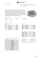 BRF flush diaphragm exotic wetted parts flanged type-1