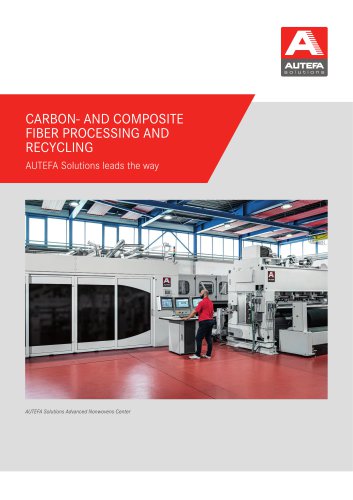 CARBON-AND COMPOSITE FIBER PROCESSING AND RECYCLING