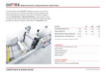 CUTTEX 750 · 1300 · PLUS Bilateral ultrasonic cutting machine for tubular fabric - 2