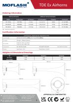 Datasheet - Air Horn TDE(Ex)-2