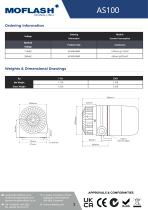 Datasheet - Motorised siren AS100-2