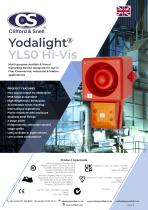 Datasheet - Sounder/Beacon C&S YL50 Hi Vis-1